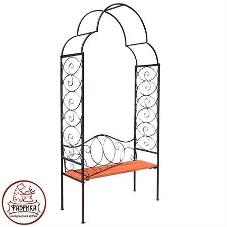 Арка садовая кованая 