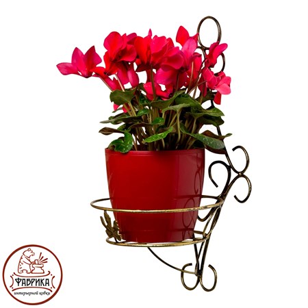Кованая подставка для цветка 