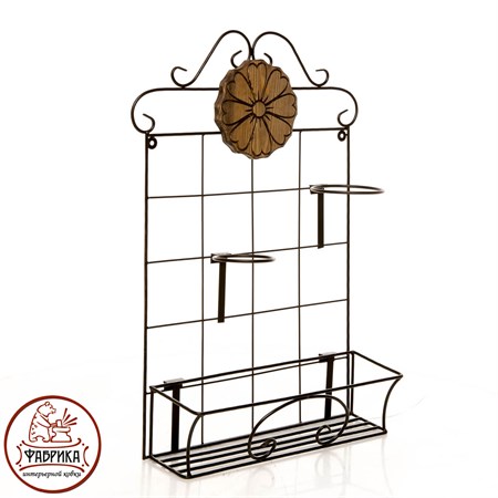 Кованая шпалера для сада