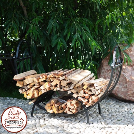 кованая дровница 500-86