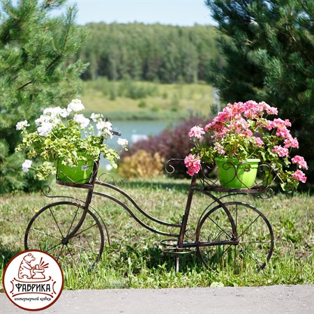 Подставка для цветов Велосипед 53-650R