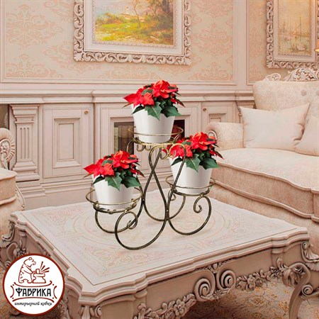 Кованая подставка для цветов 70-043