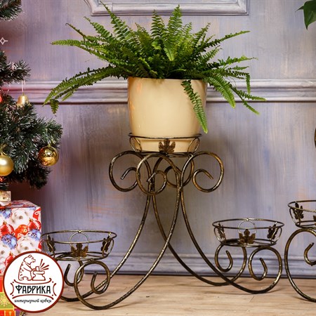 Кованые подставки для цветов 11-103