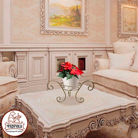 Кованая подставка для цветов 10-081