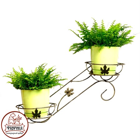 Подставка для цветов 15-102 настенная - фото 12171