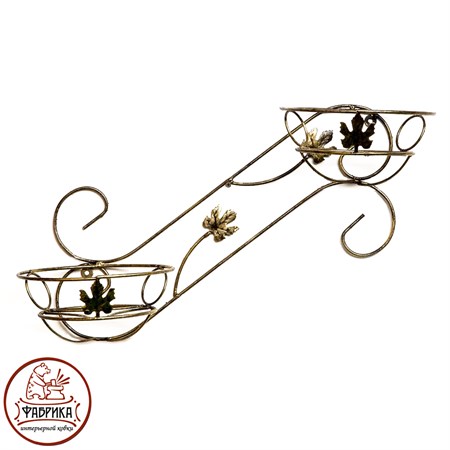 Подставка для цветов 15-102 настенная - фото 12172
