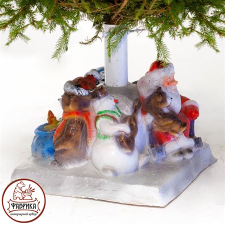 Елочная подставка Дед мороз в кресле U07808 - фото 15013