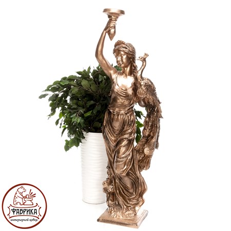 Девушка с павлином F08463 - фото 17216