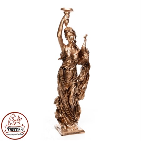 Девушка с павлином F08463 - фото 17217