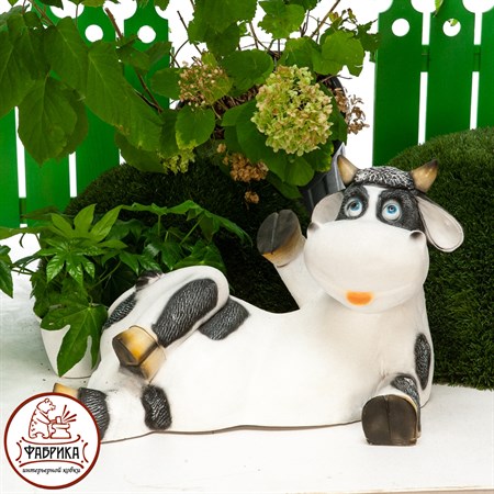 Фигура садовая Корова F08692 - фото 19912