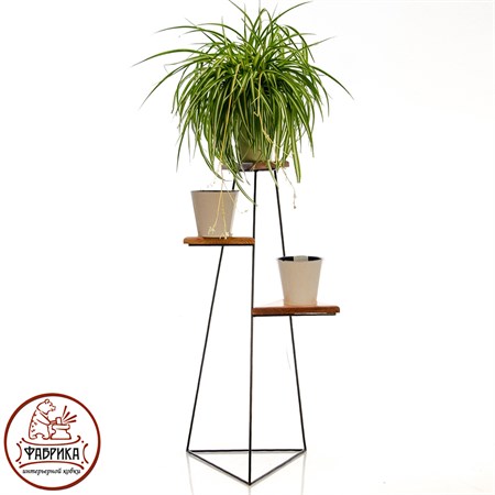 Подставка для цветов лофт 66-424 - фото 21228