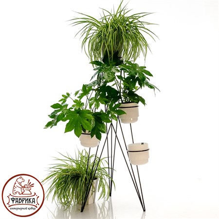 Подставка для цветов лофт 66-426 - фото 21248