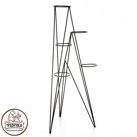 Подставка для цветов лофт 66-426 - фото 21252