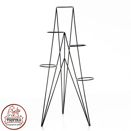 Подставка для цветов лофт 66-426 - фото 21254