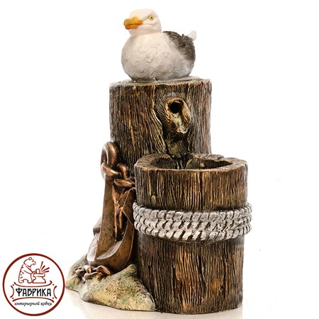 Фонтан с чайкой U08942