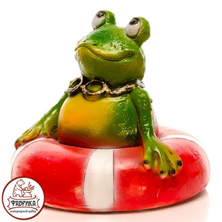 Фигура Лягушка для сада