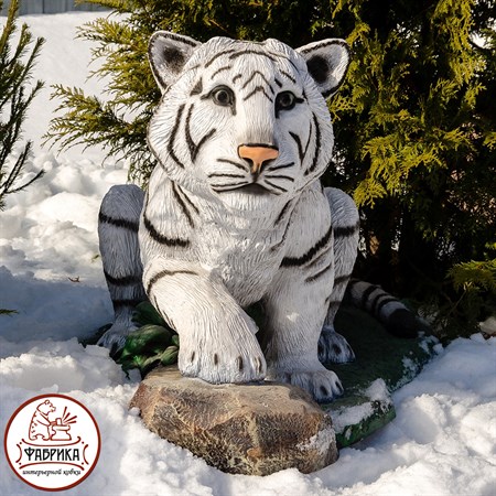 Фигура садовая Тигренок - фото 22056
