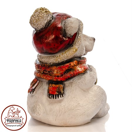 Фигура декоративная мишка