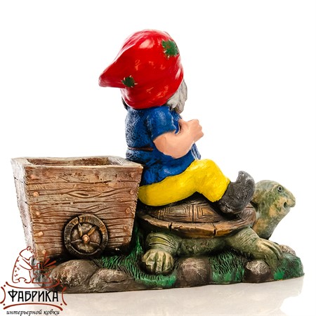 Кашпо для сада Гном F08837 - фото 22713