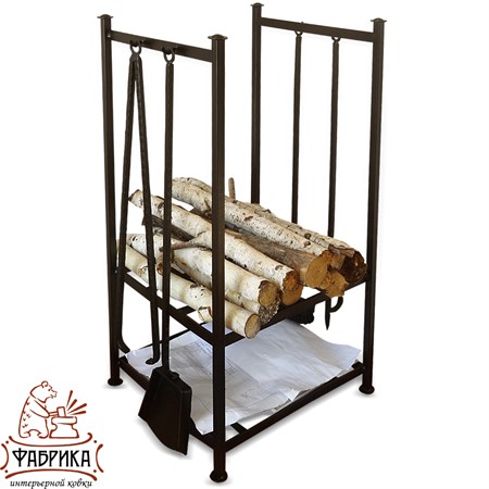 Дровница для дачи