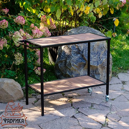Дачный передвижной стол