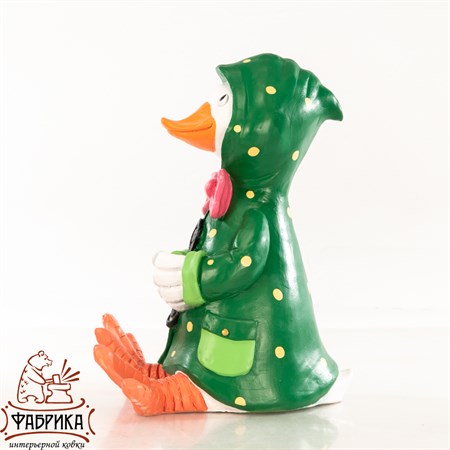 Фигура для сада утёнок