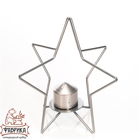 Подсвечник лофт 607-41