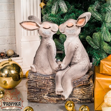 Новогодняя фигура Зайцы