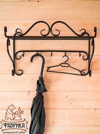металлическая настенная вешалка