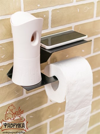 Держатель для туалетной бумаги 805-006 настенный - фото 29244