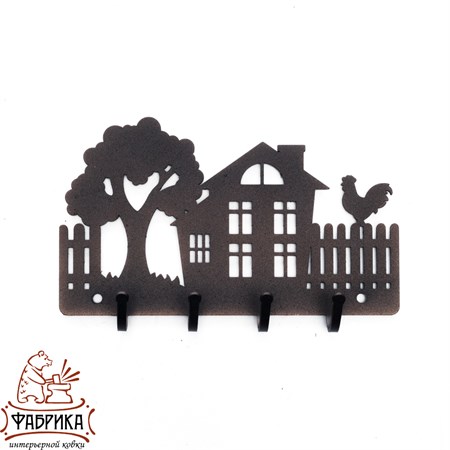 ключница настенная металлическая