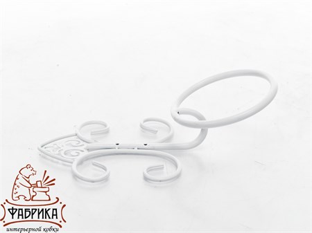 Настенный держатель для полотенца из металла 58-212W - фото 29525