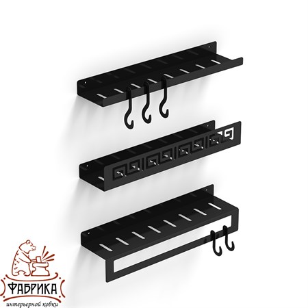 Полка для ванной из металла 805-009 - фото 30141