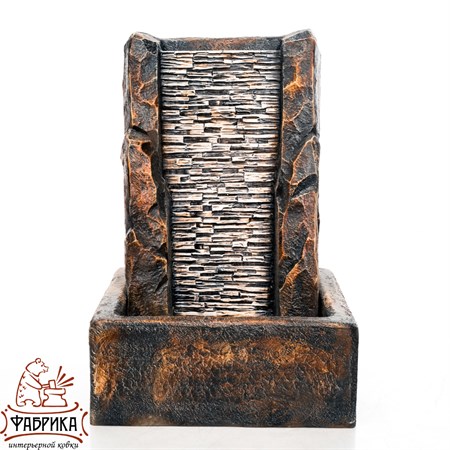 Фонтан для сада из стеклопластика Водопад U09207 высота 74 см - фото 31385