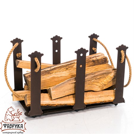 Дровница 103-226R металлическая