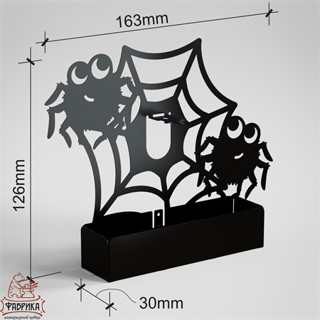 Подставка для спиралей от комаров Паучки 704-204 из металла - фото 31765