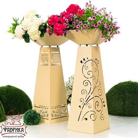 металлические вазоны от производителя