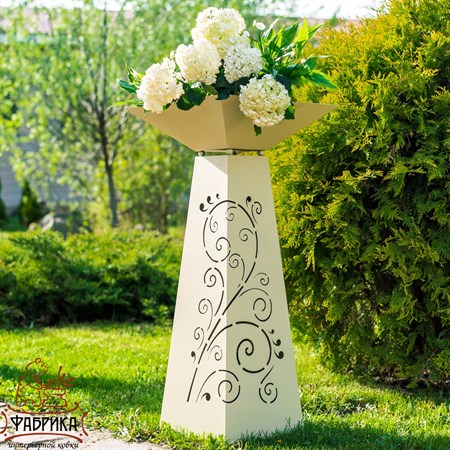 вазон металлический 690-005 высота 96 см