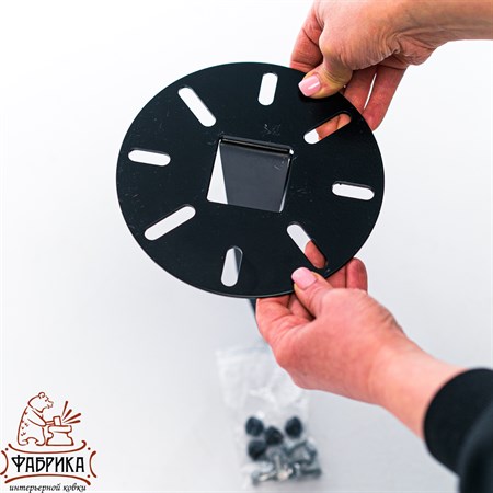 как укрепить садовую колонку