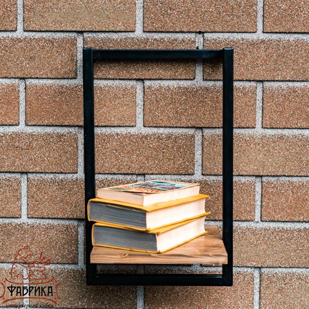 настенная полка лофт