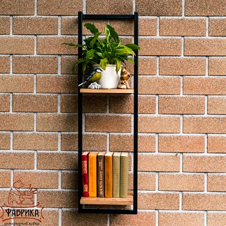 настенная полка лофт