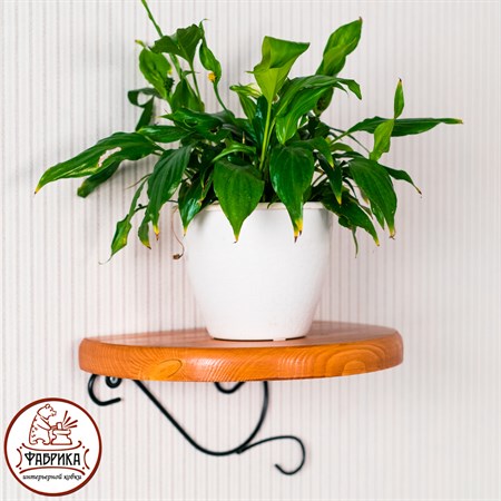 Подставка для цветов 13-211 настенная с деревом - фото 33040