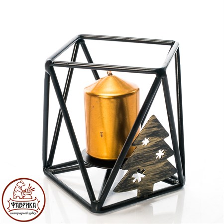 новогодний подсвечник