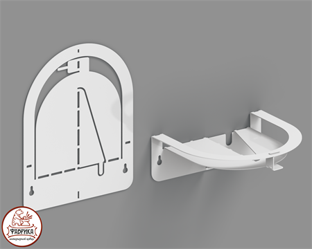 кронштейн настенный для кашпо 201-041
