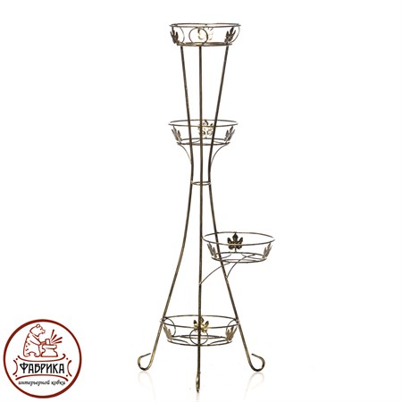 Кованая стойка для цветов 18-004