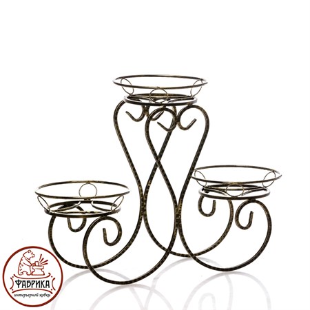 Кованая подставка под цветы 70-043