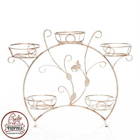 Кованая подставка для цветов  14-915