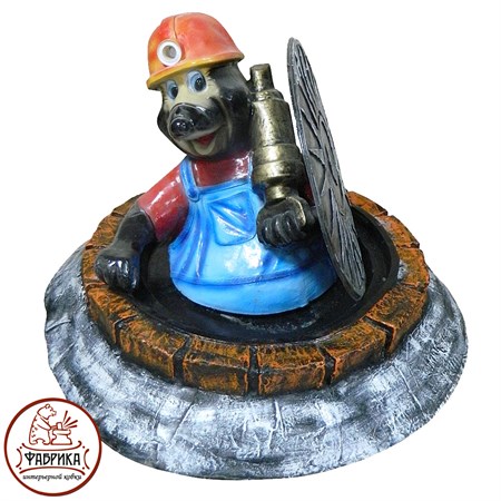 Крышка люка Крот из стеклопластика 