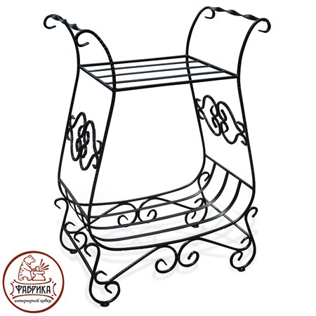 Кованая дровница