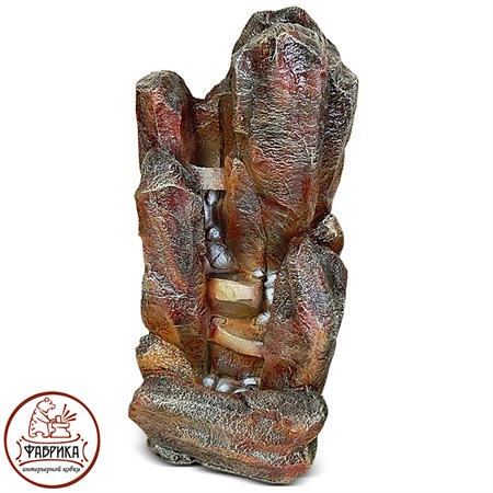 Садовый декор из полистоуна фонтан Каскадный угловой F03145